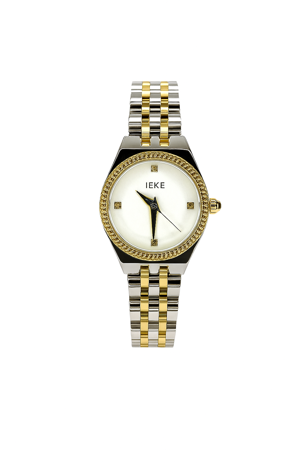IEKE Prestige Red Dial Two-Tone