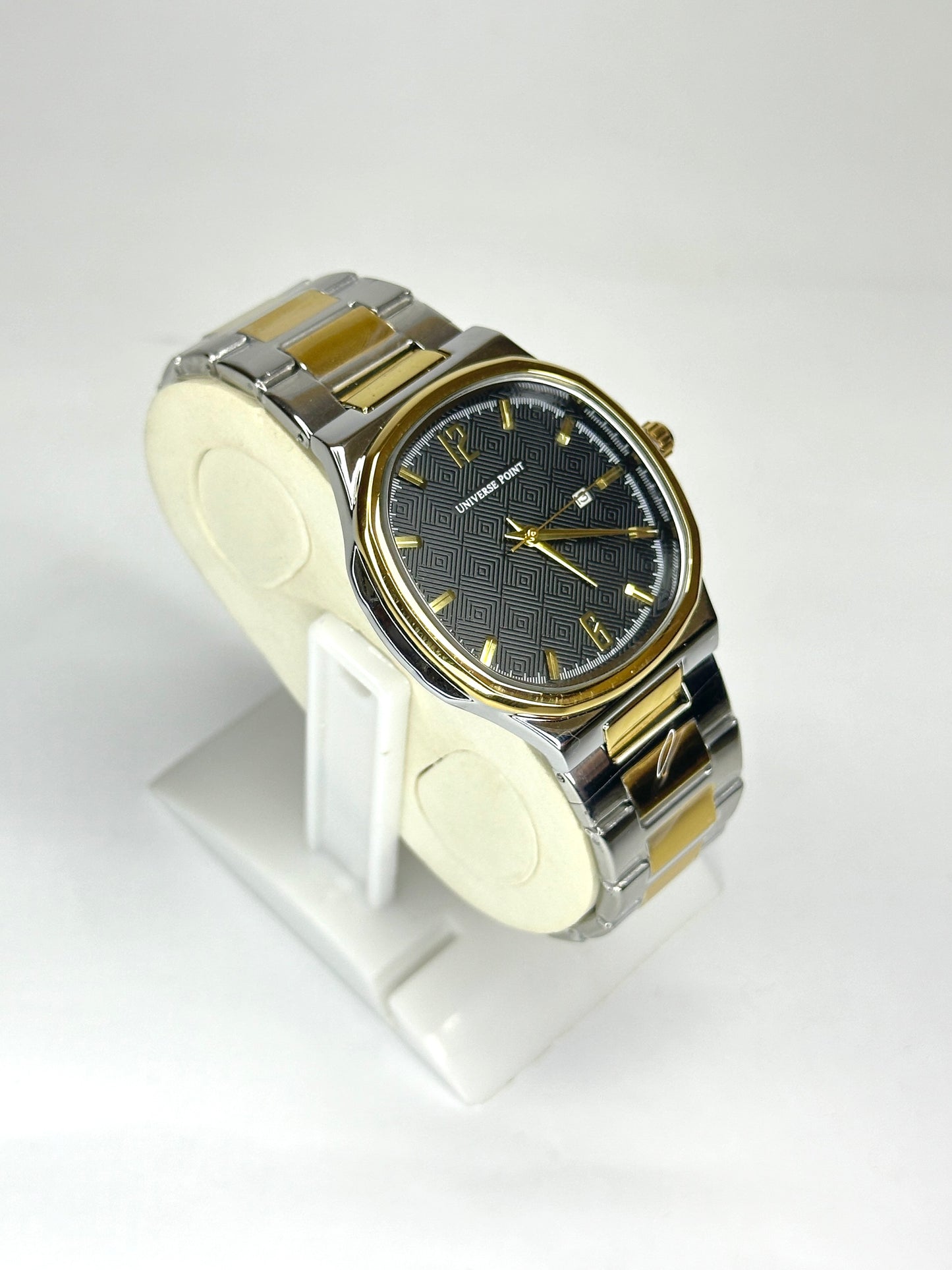 Universe Point Gold Stainless Steel Watch