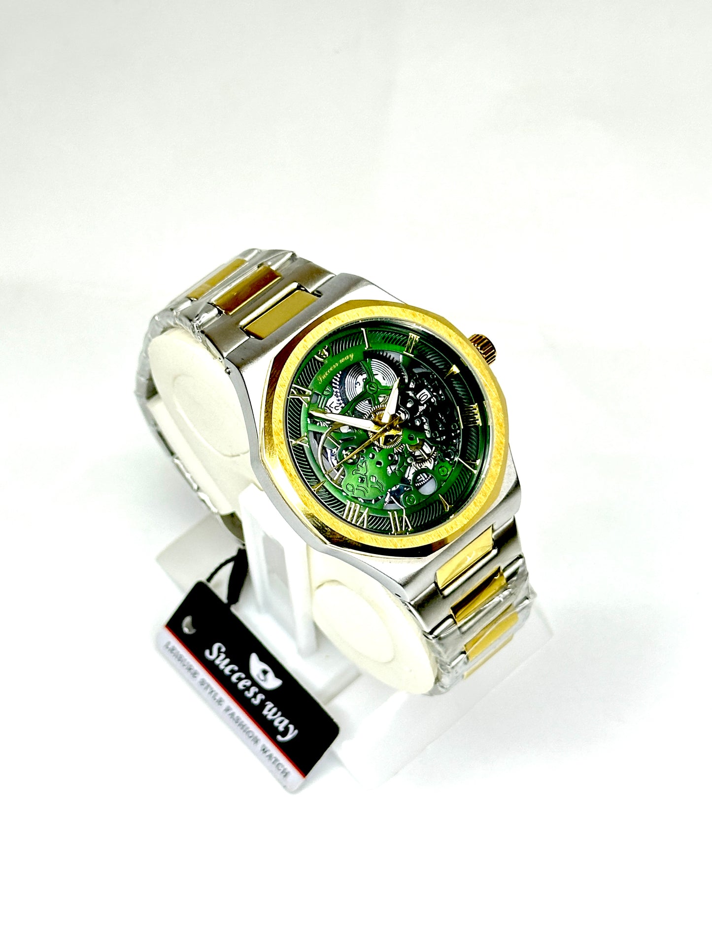 SUCCESS-WAY Luxury Skeleton Watch
