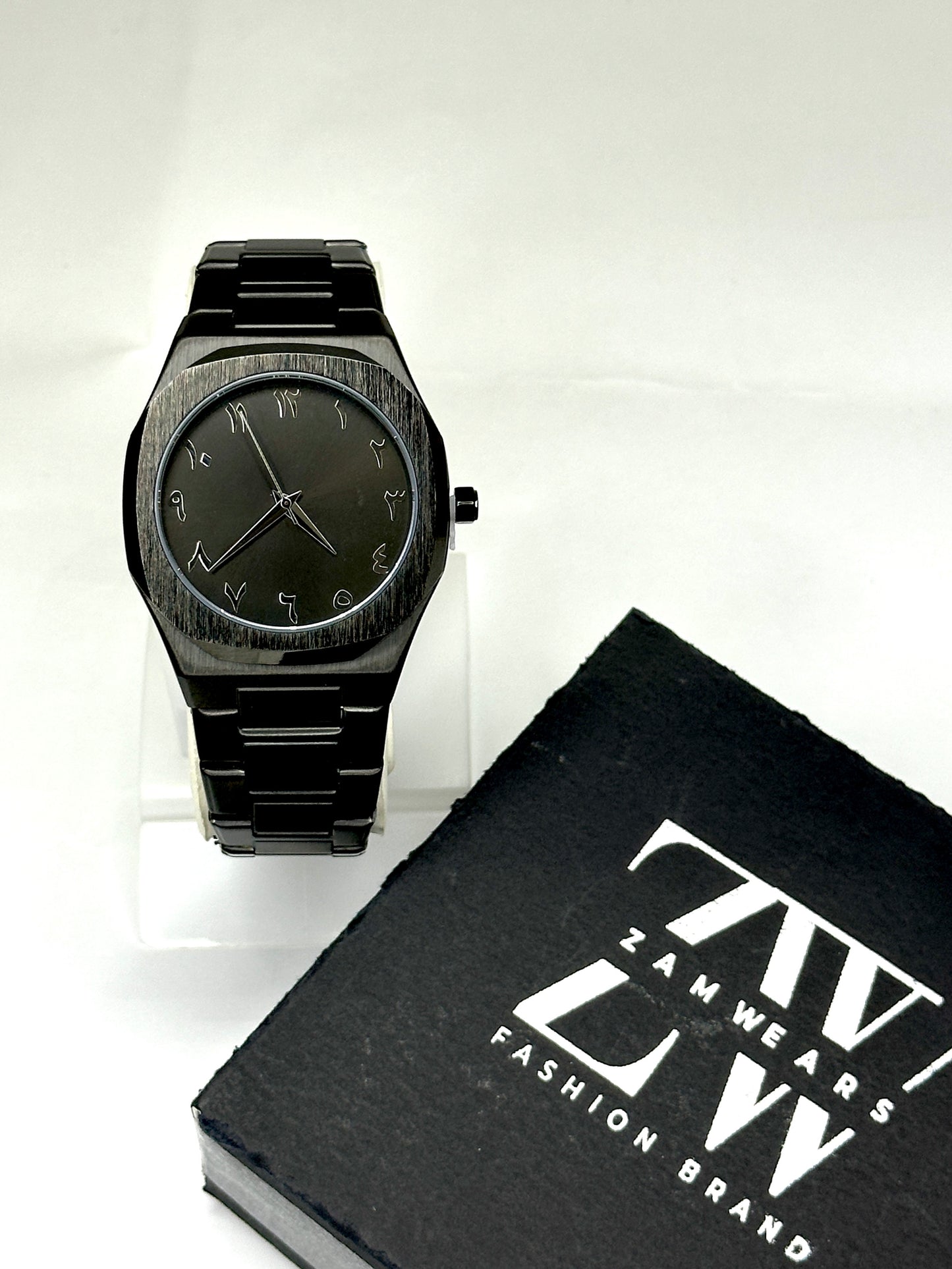 AURA Signature Black Metallic Watch