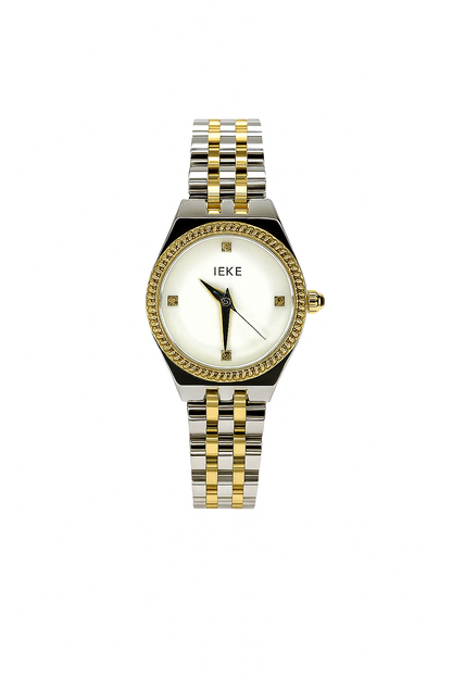 IEKE Prestige Red Dial Two-Tone