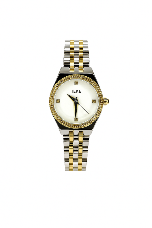 IEKE Prestige Red Dial Two-Tone