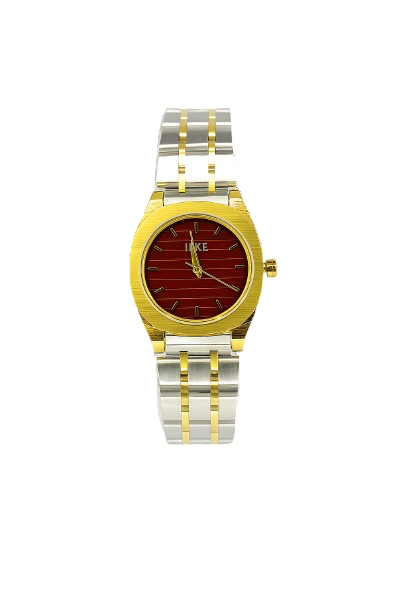 IEKE Prestige Red Dial Two-Tone
