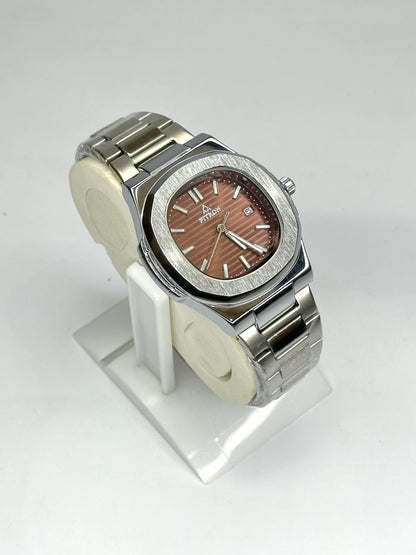 FITRON Men's Stainless Steel Luxury Watch