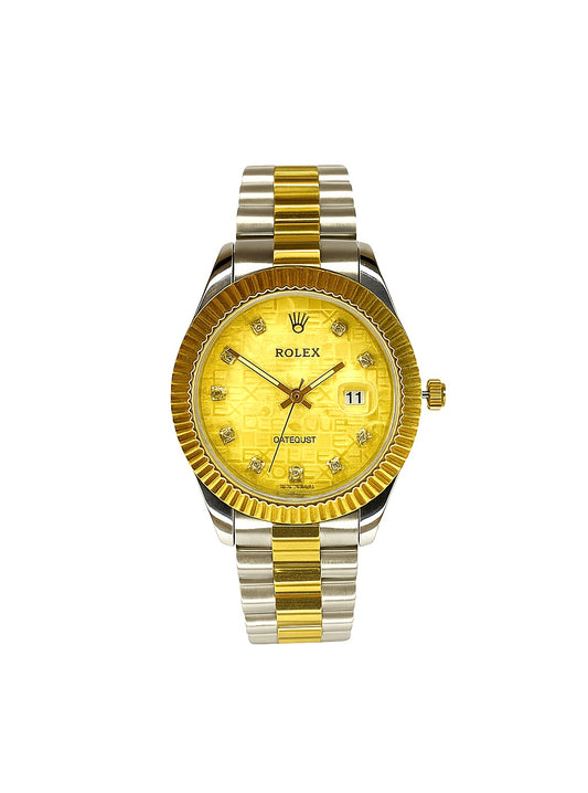 Rolex Datejust Two-Tone Gold & Silver Watch